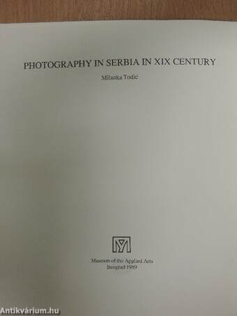 Photography in Serbia in XIX Century