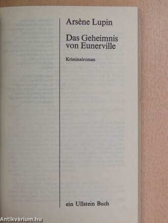 Das Geheimnis von Eunerville