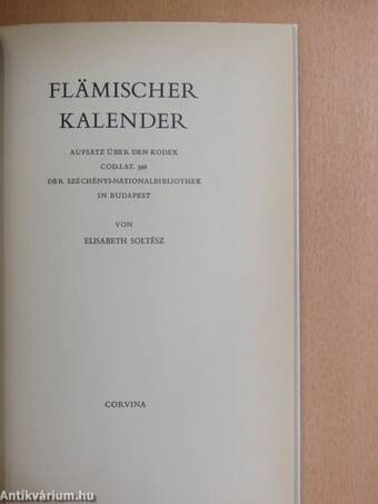 Flämischer Kalender