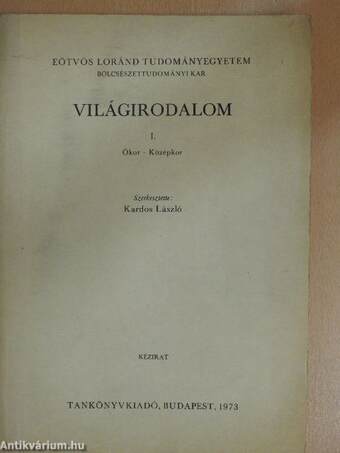 Világirodalom I.