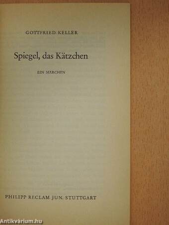 Spiegel, das Kätzchen