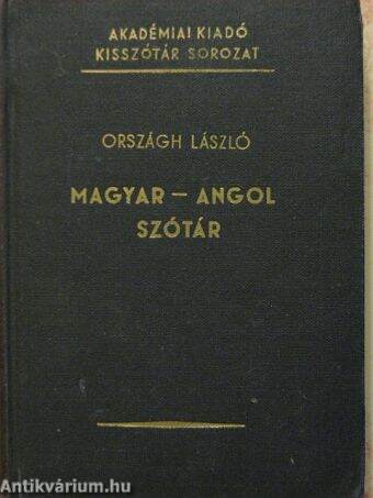 Magyar-angol szótár