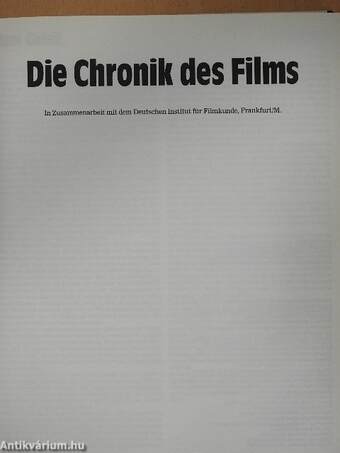 Die Chronik des Films