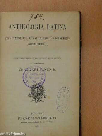 Anthologia Latina