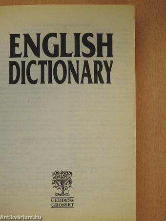 English Dictionary