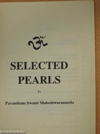 Selected Pearls