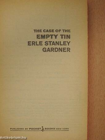 The Case of the Empty Tin