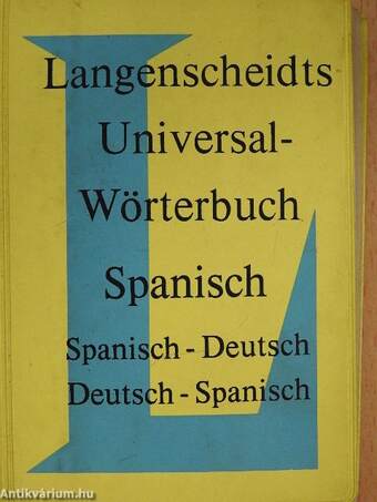 Langenscheidts Universal-Wörterbuch Spanisch