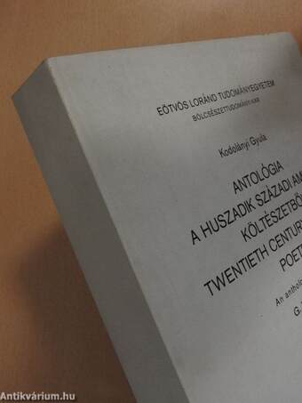 Antológia a huszadik századi amerikai költészetből
