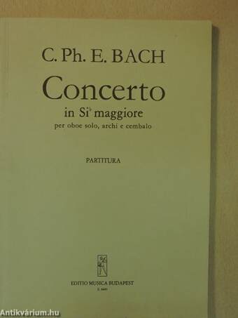 Concerto in Si maggiore