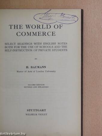 The World of Commerce