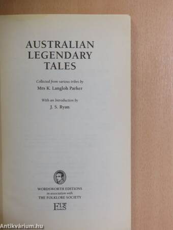 Australian Legendary Tales