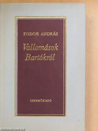 Vallomások Bartókról