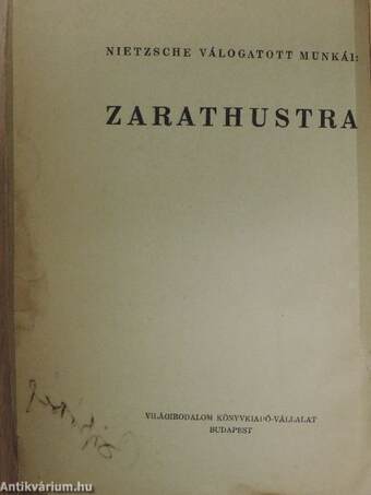 Zarathustra