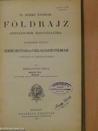 Természettani és csillagászati földrajz