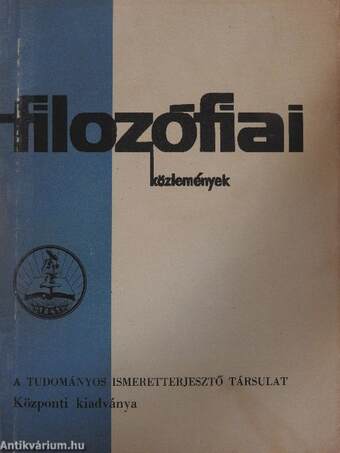 Filozófiai közlemények 1971/2.