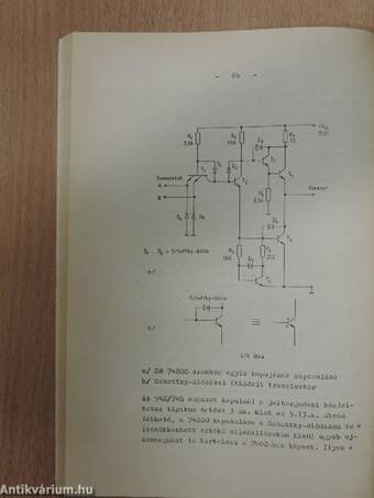 Elektronikus alkatrészek és áramkörök III.