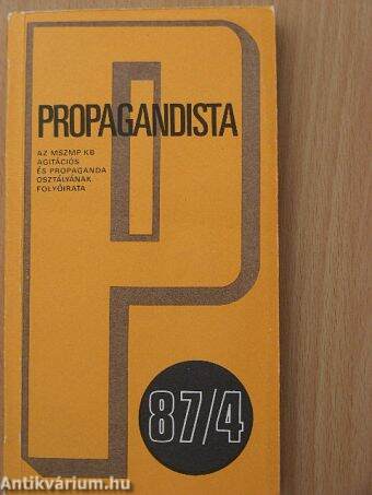 Propagandista 1987/4.