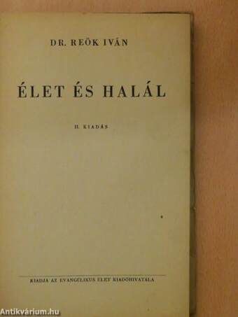 Élet és halál