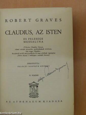 Claudius, az Isten