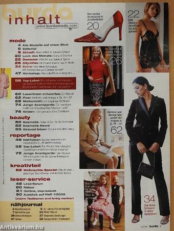 Burda Modemagazin 12/2004