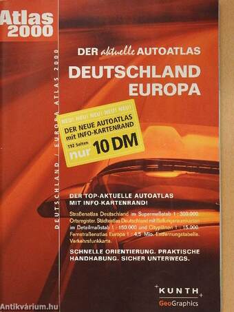 Atlas 2000 Deutschland/Europa