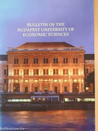 Bulletin of the Budapest University of Economic Sciences