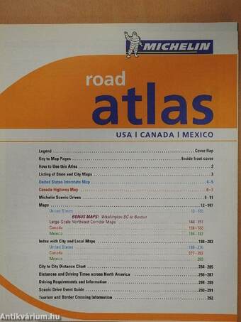 Michelin 2005 road atlas