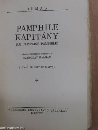 Akté/Pamphile kapitány