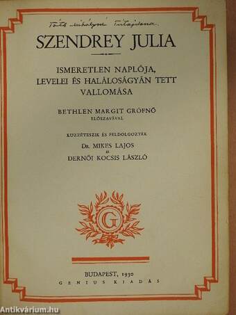 Szendrey Julia