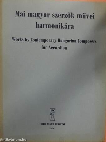 Mai magyar szerzők művei harmonikára