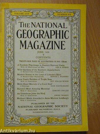 The National Geographic Magazine June 1934