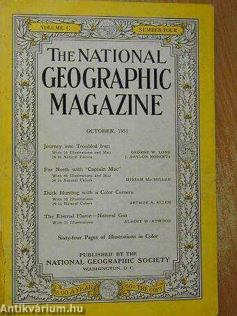 The National Geographic Magazine October 1951