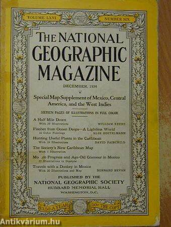 The National Geographic Magazine December 1934