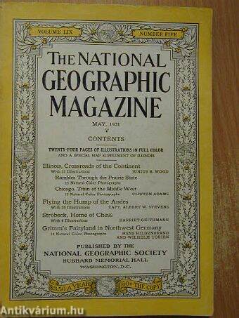 The National Geographic Magazine May 1931