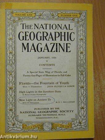The National Geographic Magazine January 1930