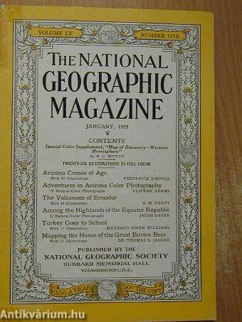 The National Geographic Magazine January 1929