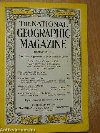 The National Geographic Magazine December 1954