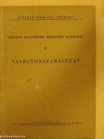 Vasbetonszabályzat