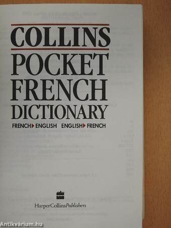 Collins Pocket French Dictionary