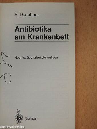 Antibiotika am Krankenbett