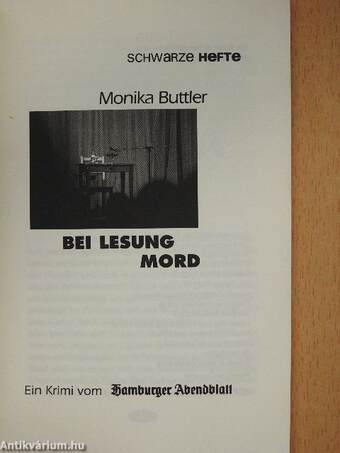 Bei Lesung Mord