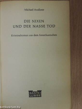 Die Nixen und der nasse Tod