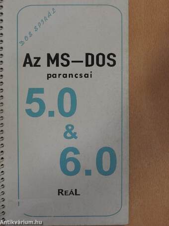 Az MS-DOS parancsai 5.0 & 6.0