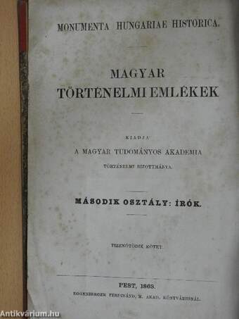 Késmárki Tököly Imre naplója 1693. 1694. évekből (rossz állapotú)