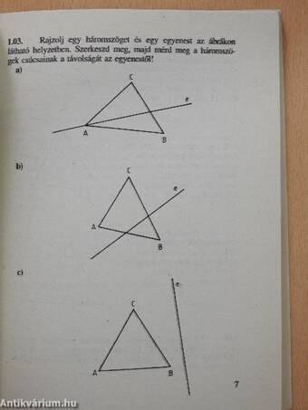 Magánórák geometriából - 6. osztály