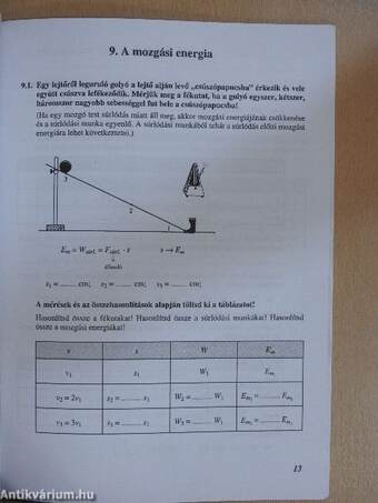 Fizika munkafüzet 8.