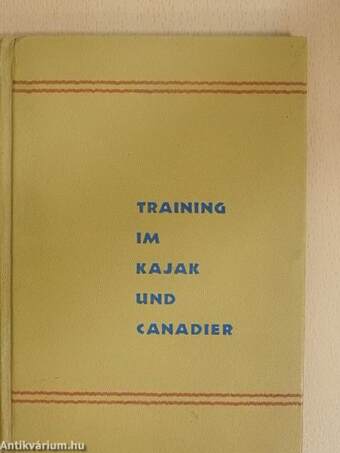Training im Kajak und Canadier