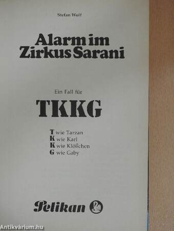 Alarm im Zirkus Sarani