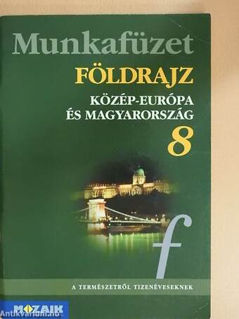 Földrajz munkafüzet 8.